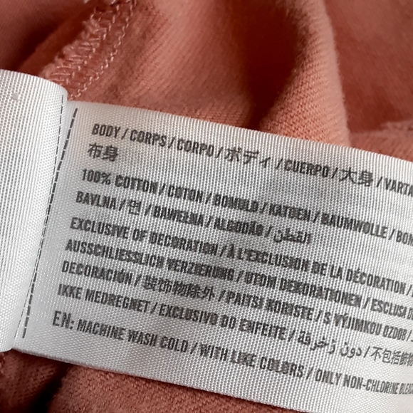 Abercrombie & Fitch, New York, Cotton,  Rolled SS Tee, Size M - Picture 4 of 7